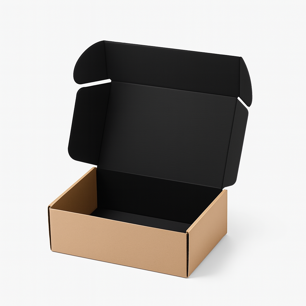 Black Kraft Boxes